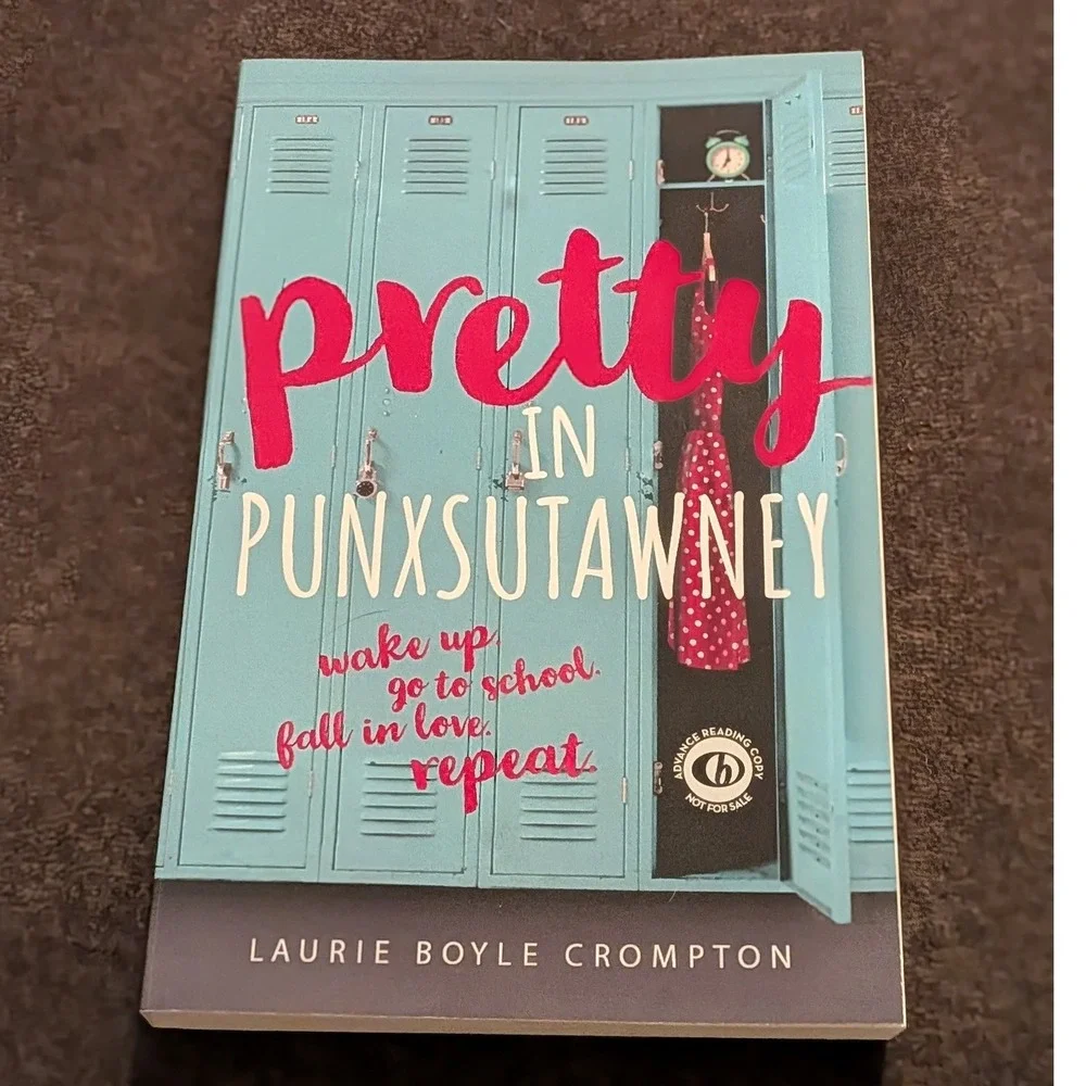 Pretty in Punxsutawney Laurie Boyle Crompton Signed ARC Paperback 2019 YA Novel